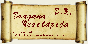 Dragana Meseldžija vizit kartica